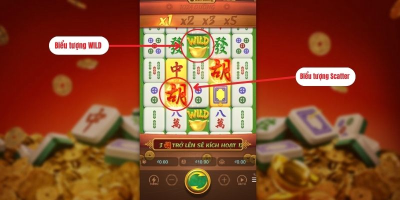 Trong game có các biểu tượng cần lưu ý
